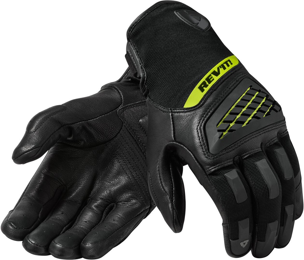 Revit Neutron 3 Motocross handsker sort/neon 2XL Figur 1