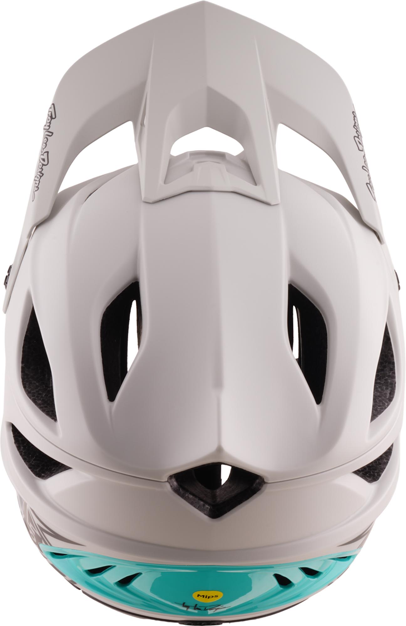 Troy Lee Designs Stage Stunt MIPS Drone Casque de vélo gris/turquoise M-L (57/59) Figure 8