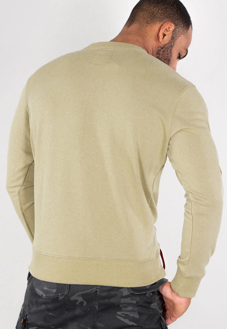 Alpha Industries Basic Sweatshirt light green XL Figure 3