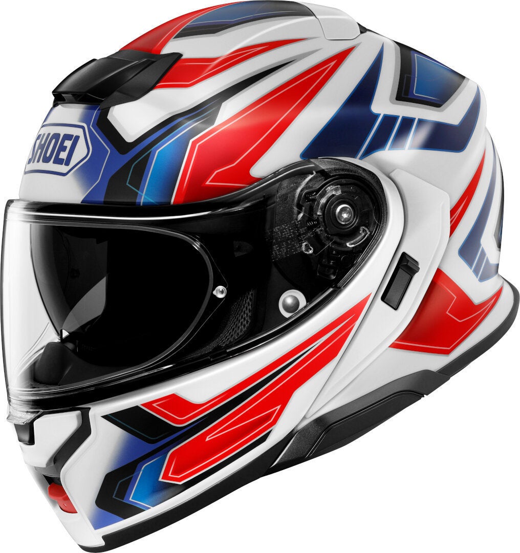 Shoei Neotec 3 Anthem Casco bianco/rosso/blu S (55/56) Figura 1