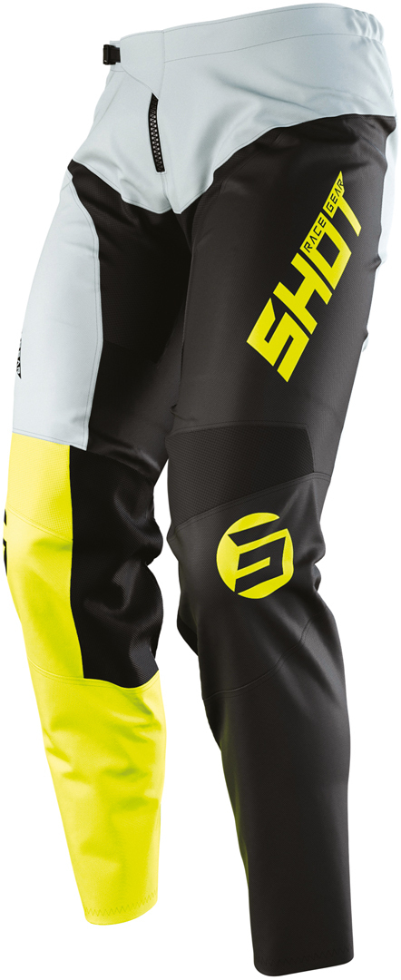 Shot Devo Storm Calças de Motocross preto/amarelo 26 Figura 1