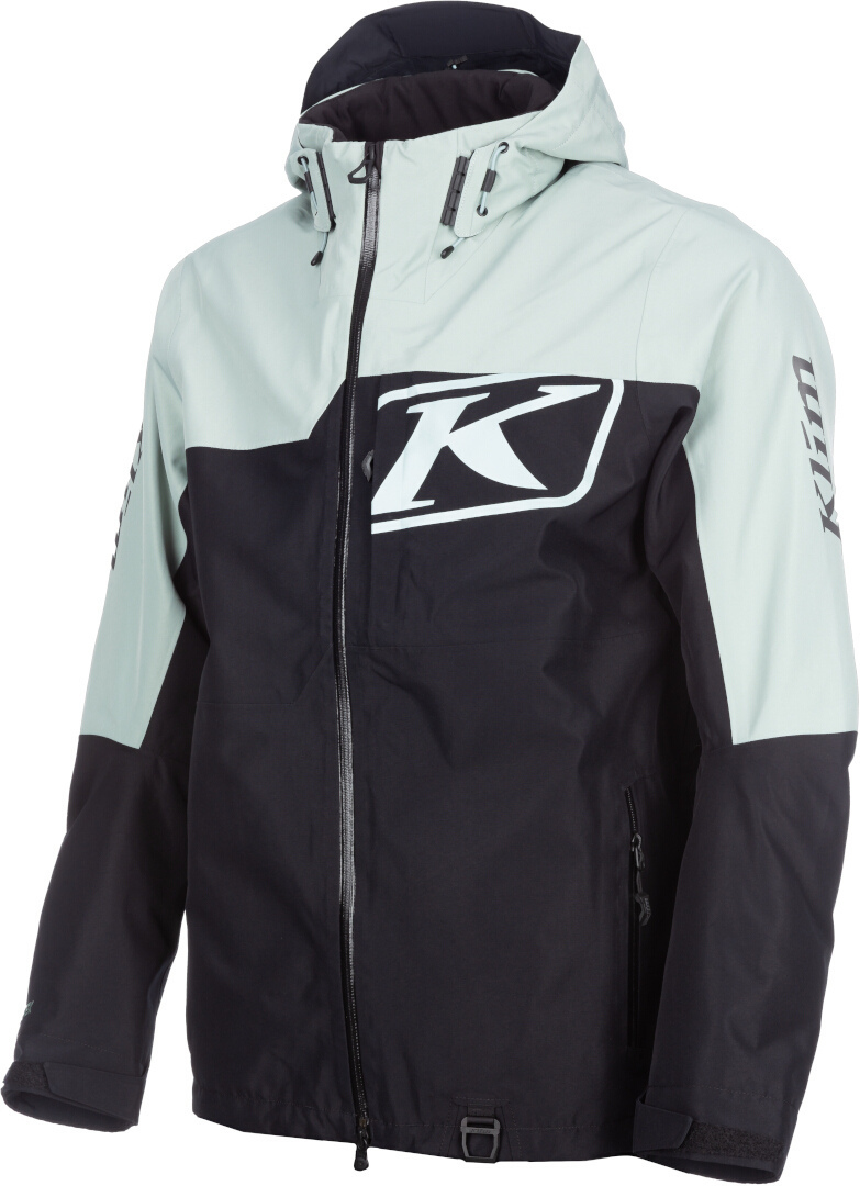 Klim Powerxross 2022 Snowmobile Jacket black/light grey S Figure 1