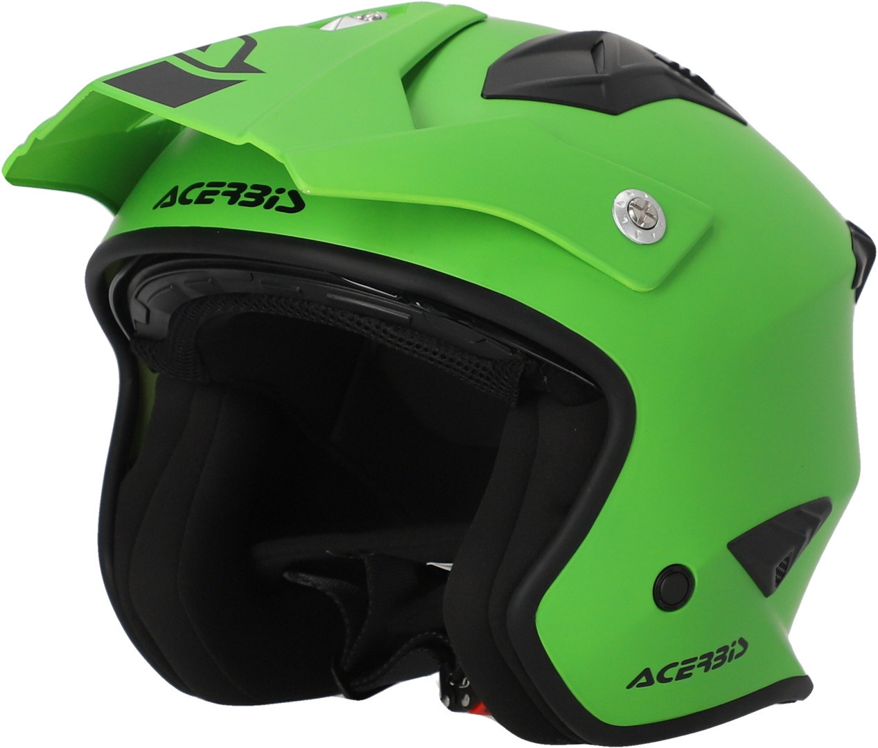 Acerbis Aria 2023 Solid Casco Jet verde XXL (61) Figura 6