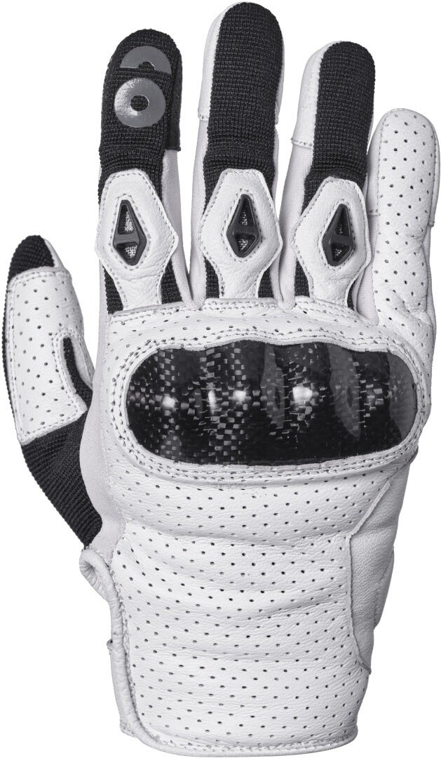 GMS Solis Guantes de moto Blanco/Negro 3XL Figura 1