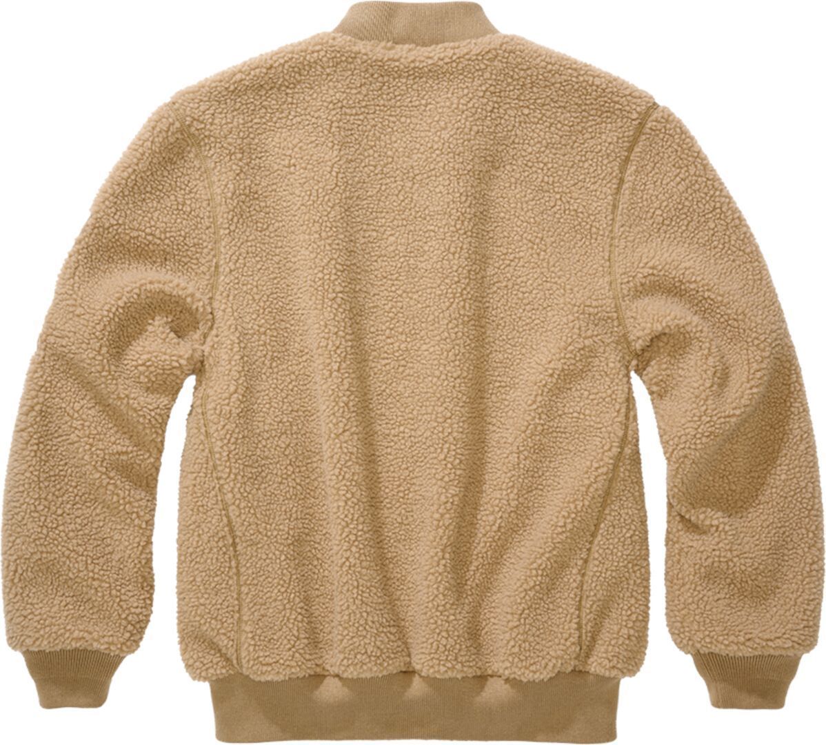 Brandit MA1 Sherpa Teddyfleece Jacke beige L Abbildung 5