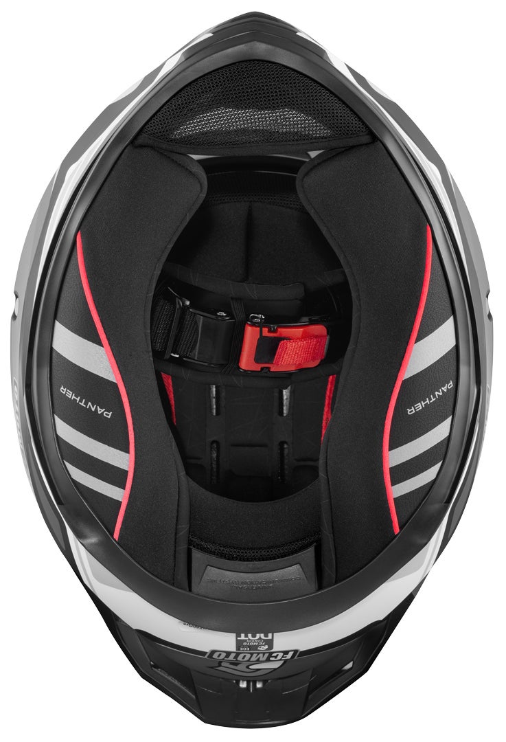 FC-Moto FF130SV Cavion Přilba černá matná/šedá/bílá XL Obrázek 7