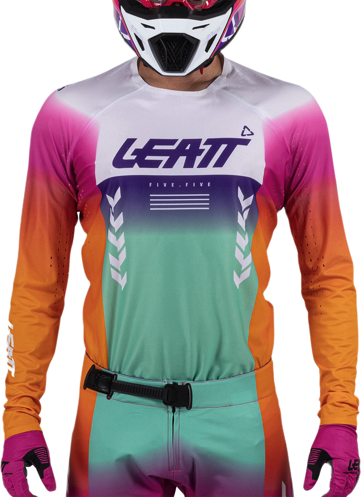 Leatt Moto 5.5 UltraWeld Motocross Jersey multi-coloured XL Figure 3