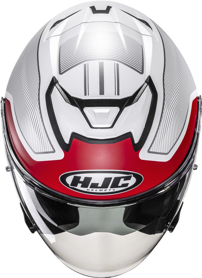 HJC i31 Tevis Kask odrzutowy biały//czerwony XXL (62/63) Rysunek 3
