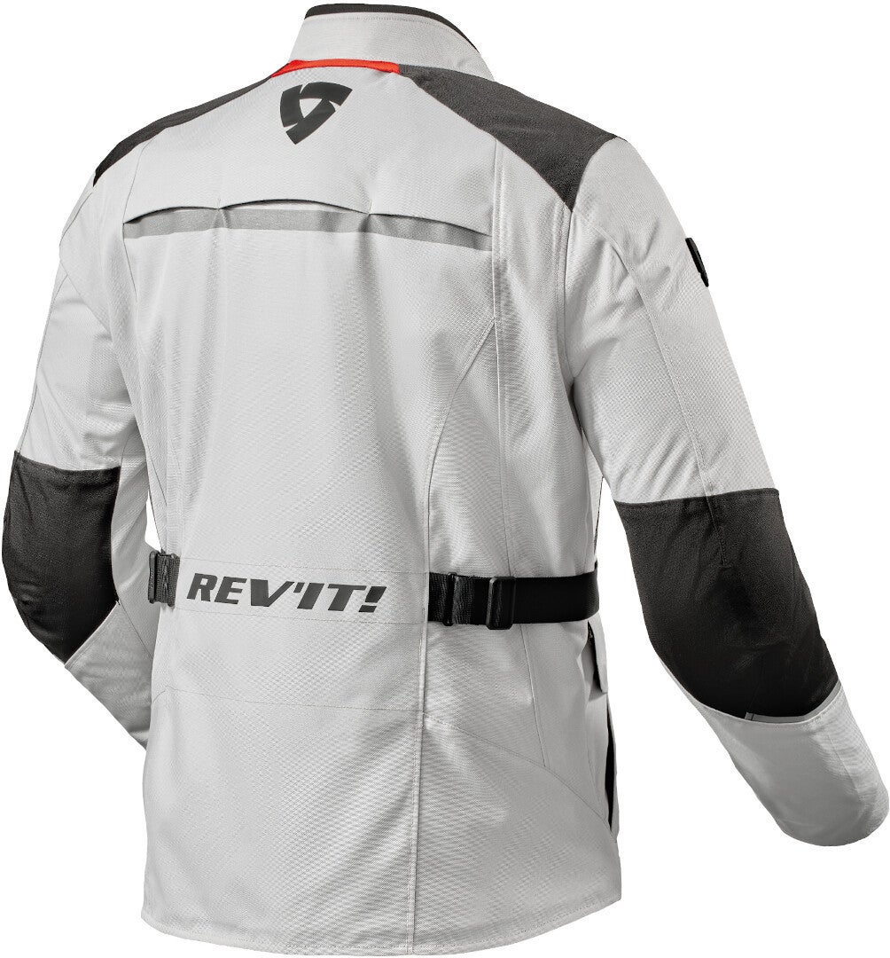 Revit Voltiac 3 H2O Motorcycle Textile Jacket grey/black XXL Figure 2