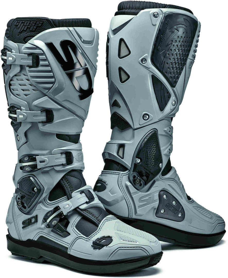 Sidi Crossfire 3 SRS Motocross Stiefel hellgrau 41 Abbildung 1