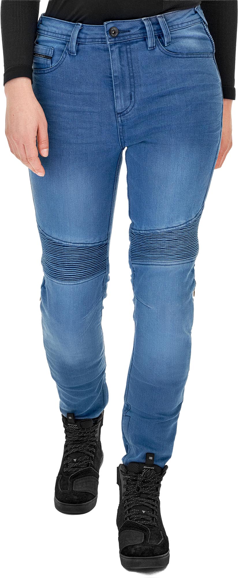SHIMA Zenith Damer motorcykeljeans blå 28/30 Figur 3