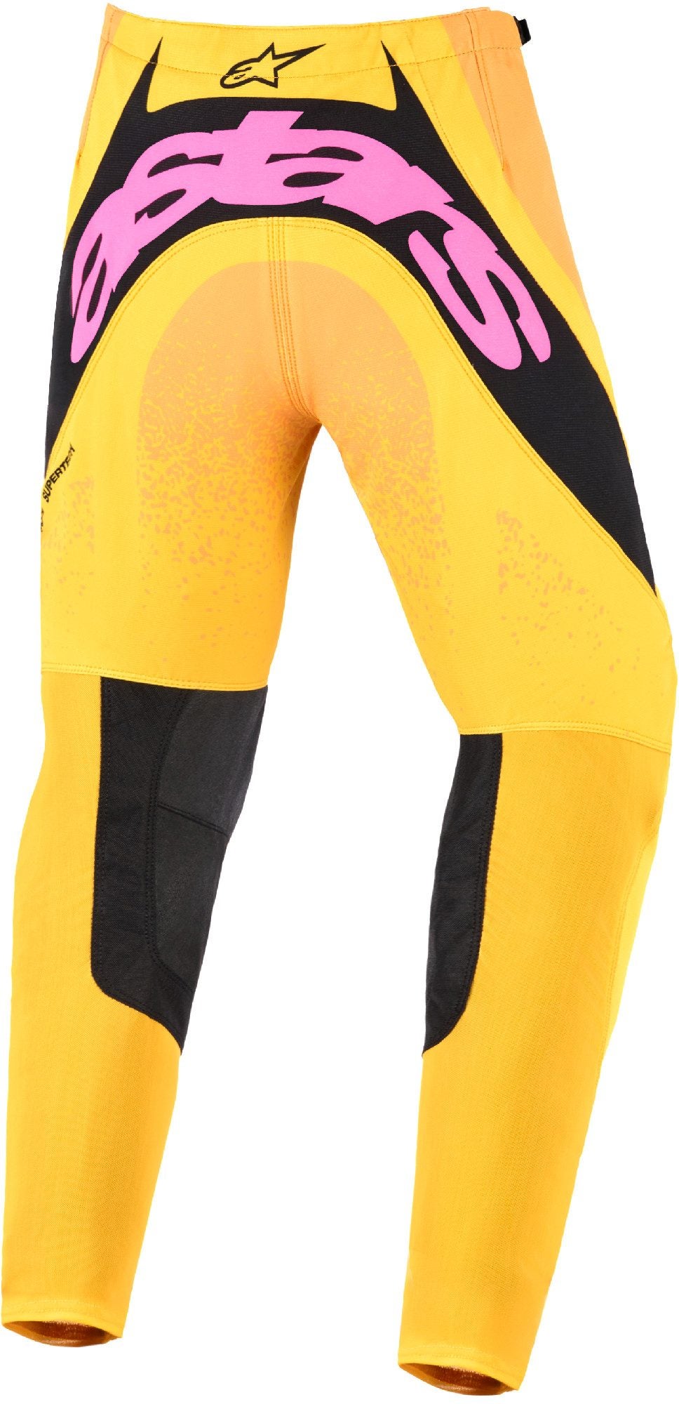 Alpinestars Supertech Nomur Детски мотокрос панталони оранжево/жълто 26 Фигура 2
