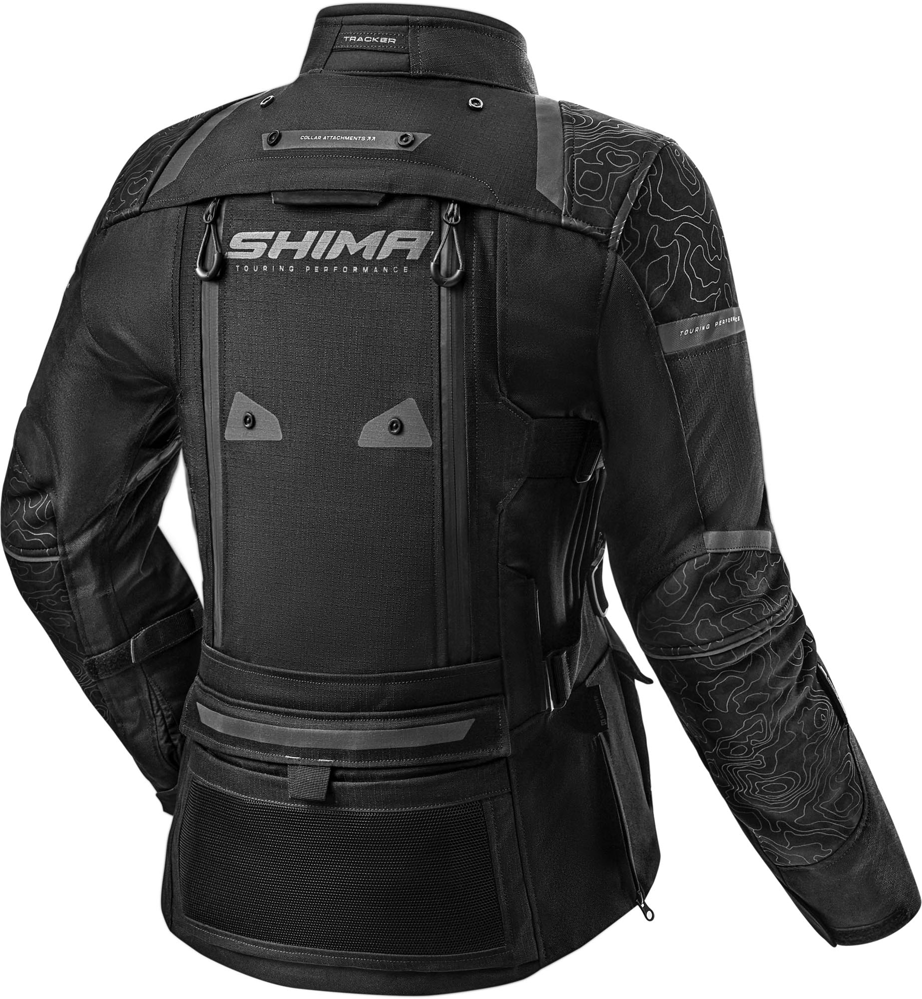SHIMA Tracker Damen Motorrad Textiljacken schwarz L Abbildung 2