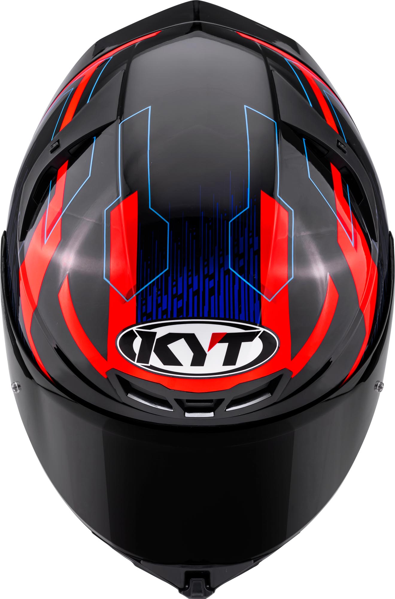 KYT TT-Revo Speeding Elmetto nero/rosso/blu M (57/58) Figura 9