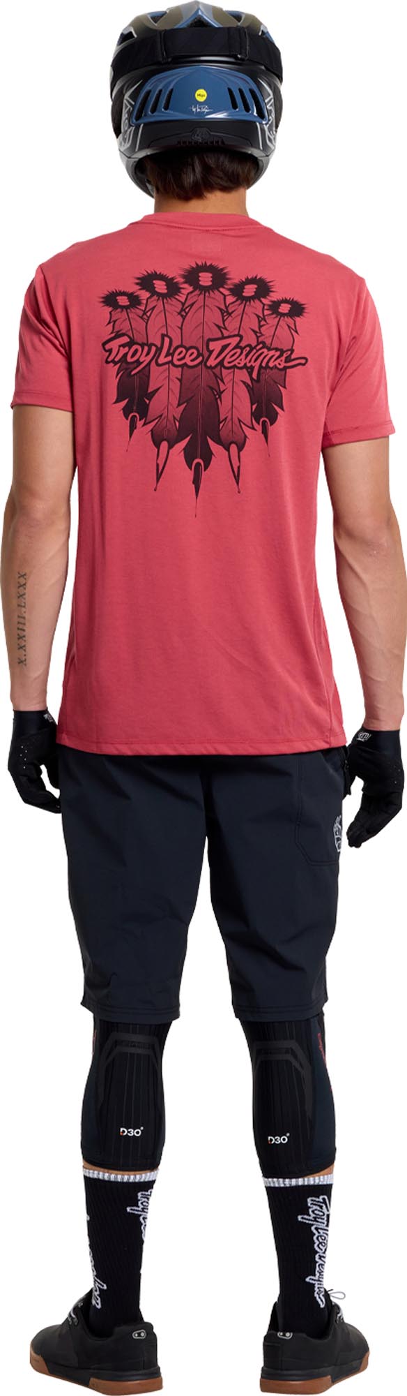 Troy Lee Designs Skyline Ride Feathered Short Sleeve Bicycle Jersey S Figure 14