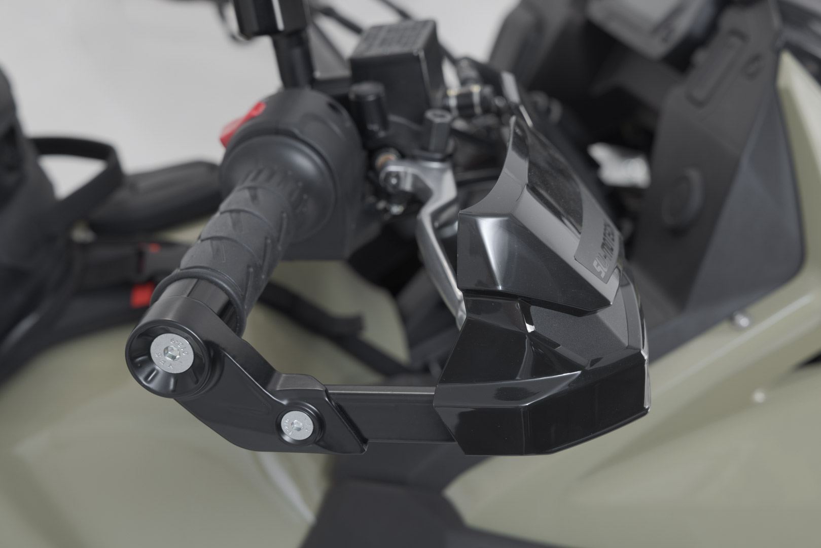 Kit SW-Motech KOBRA Handguard - Negru. Kawasaki KLR 650 (22-). Figura 5