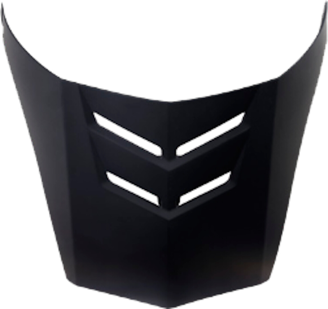 LS2 MX471 Xtra Hjälm Topp Black Matt Figur 1