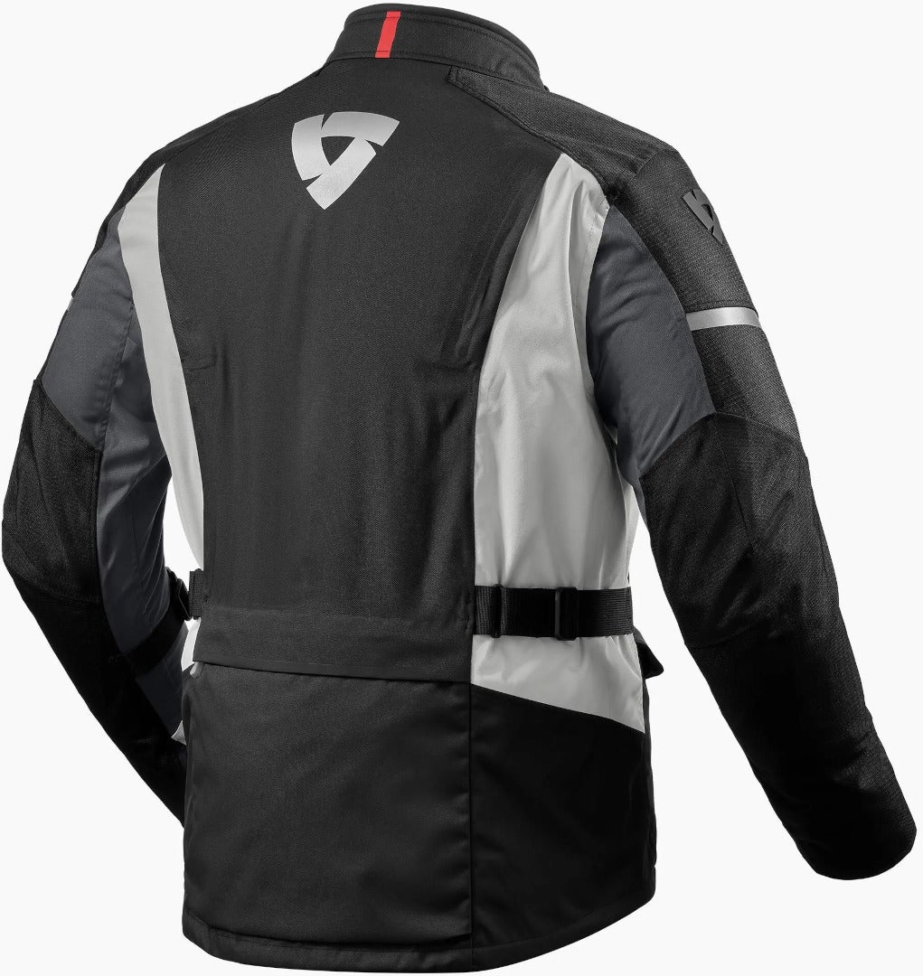 Revit Horizon 3 H2O Motorcycle Textile Jacket black/red XXL Figure 2