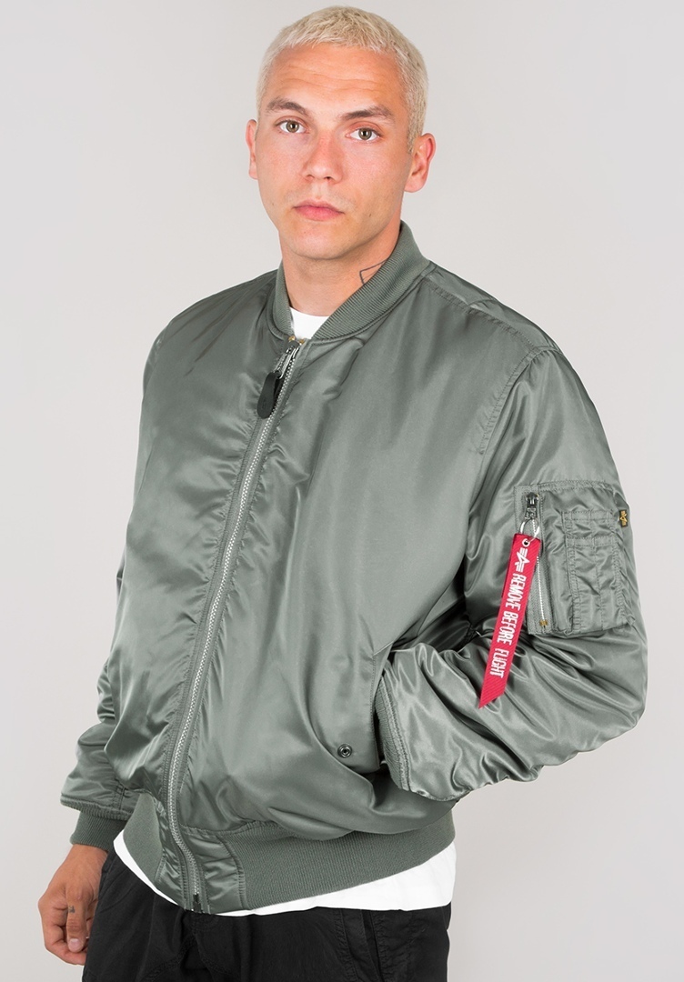 Alpha Industries MA-1 Jacket light green M Figure 3