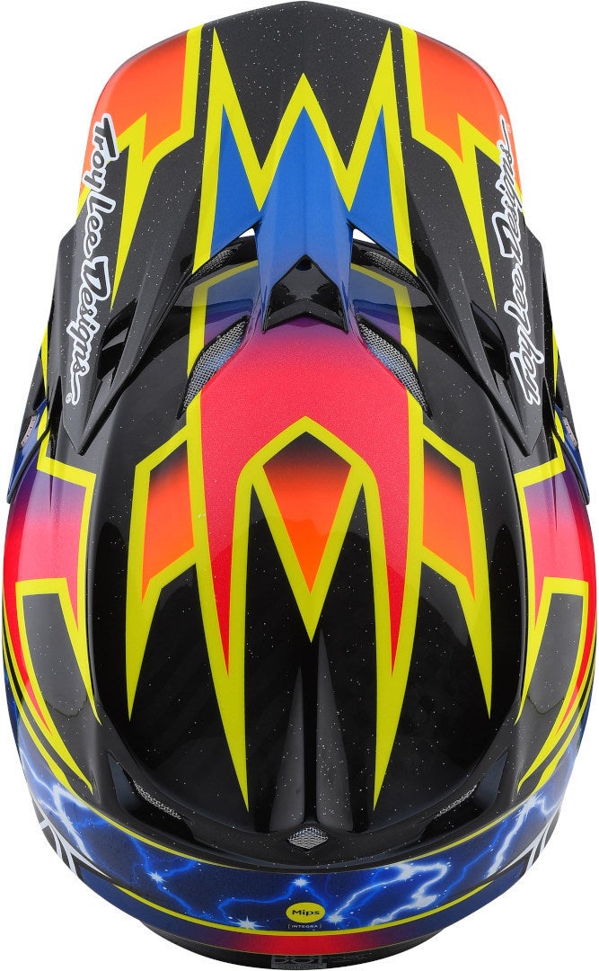 Troy Lee Designs SE5 Lightning MIPS Carbon Casco Motocross nero/rosa L (58/59) Figura 2
