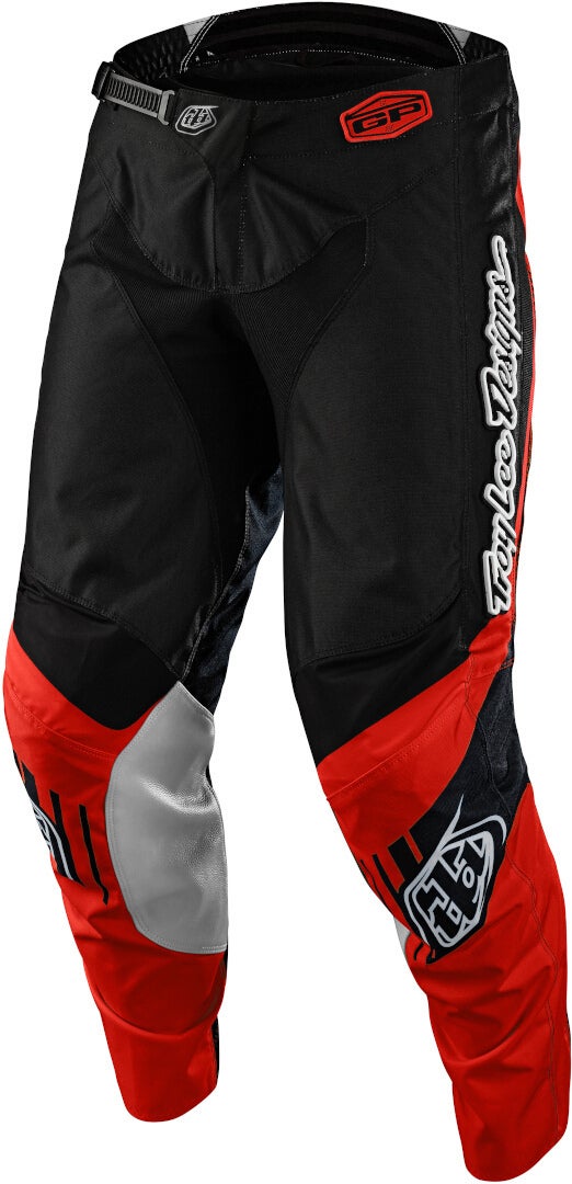 Troy Lee Designs GP Icon Motocross bukser sort/orange 34 Figur 1