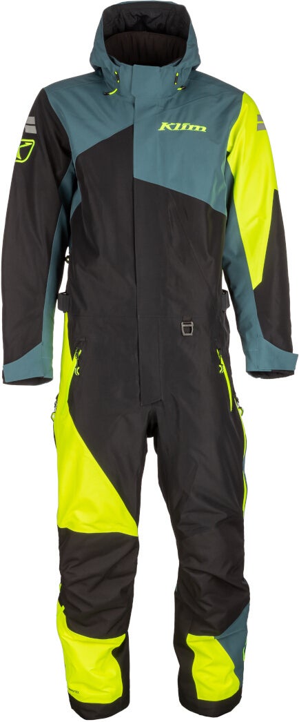 Klim Railslide Hi-Vis One Piece Snowmobile Suit Short M Figure 4