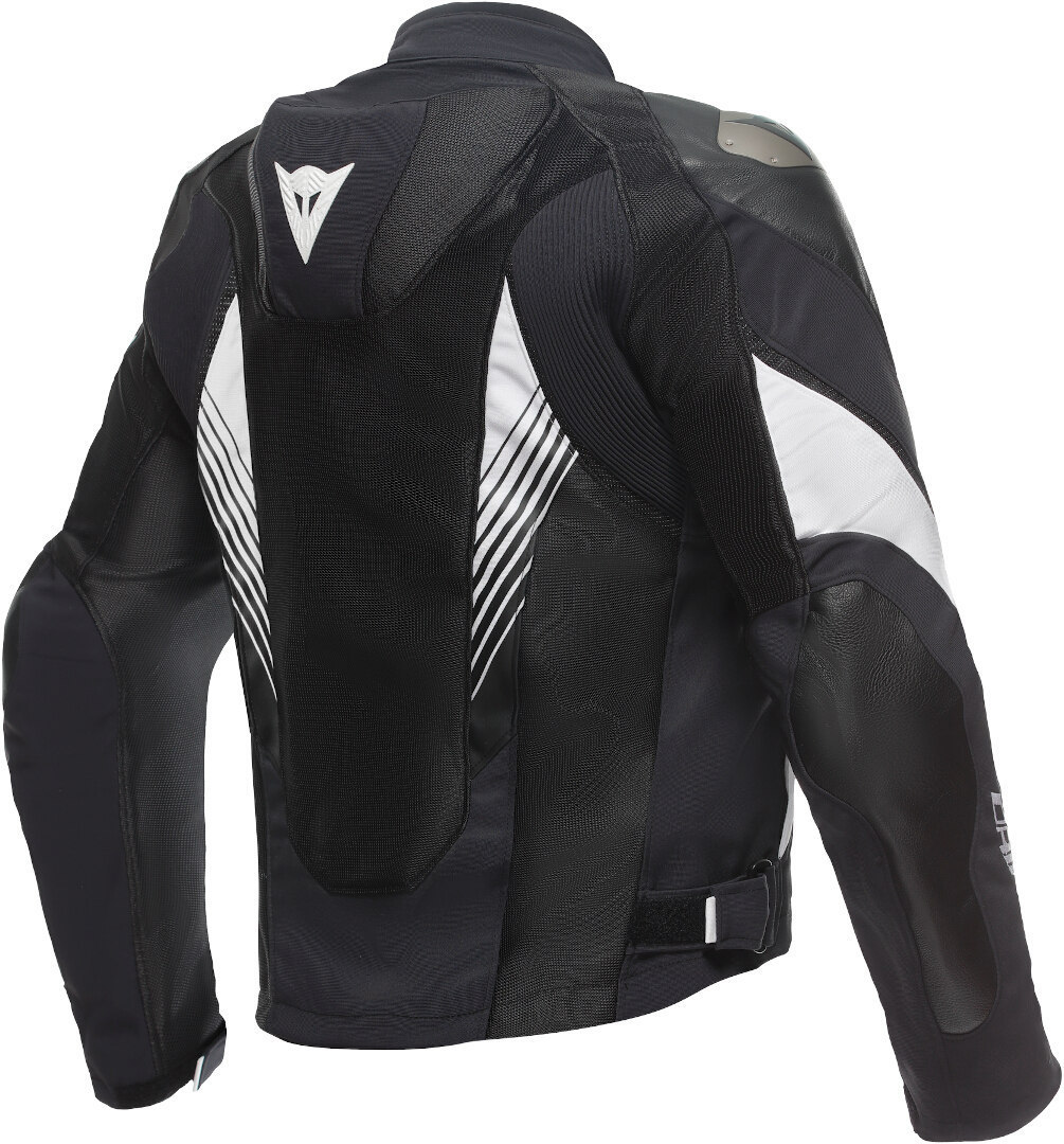Dainese Super Rider 2 Absoluteshell 2.0 Motorcycle Textile Jacket black/white 54 Figure 2