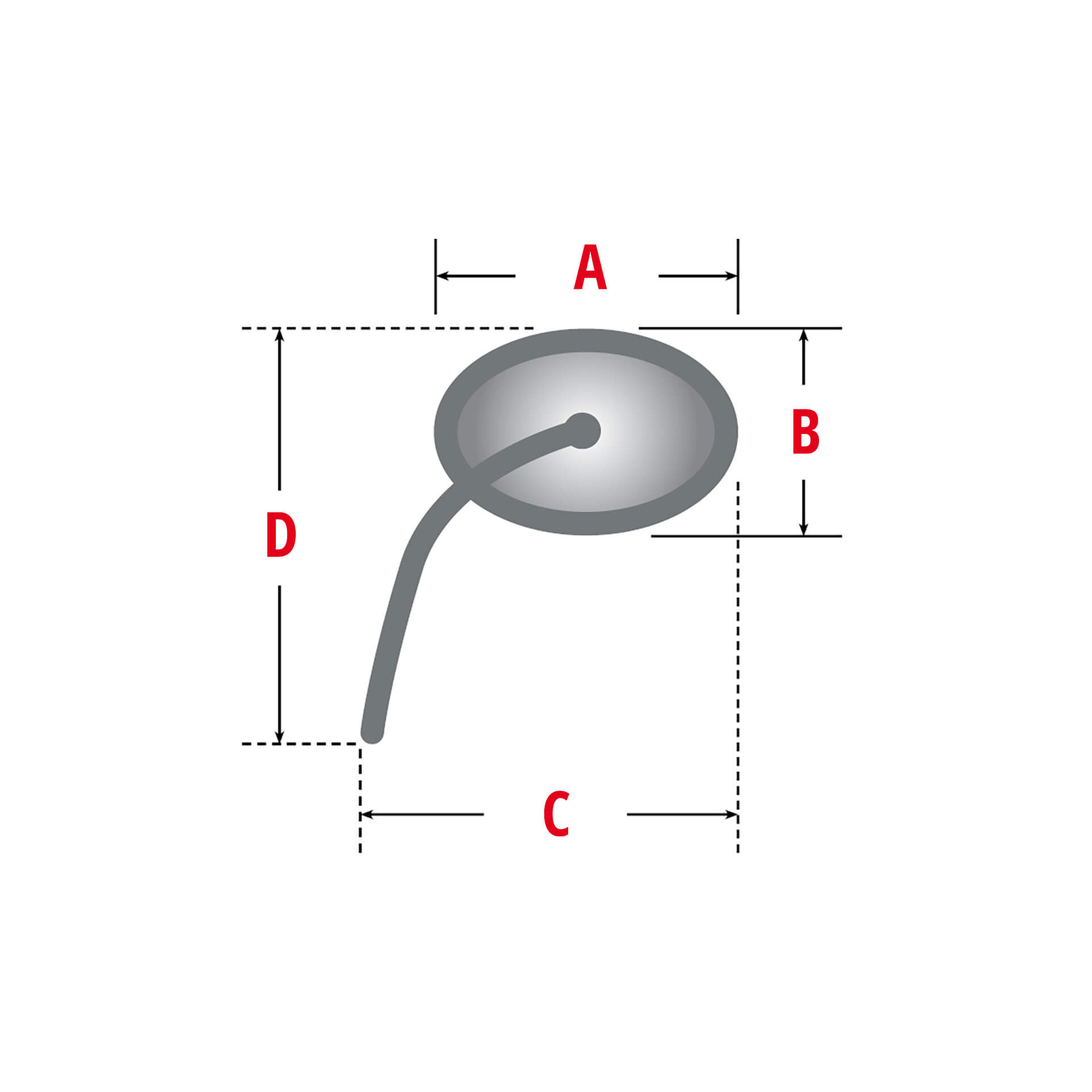 SHIN YO Lenkerspiegel, rund Oikea Kuva 3