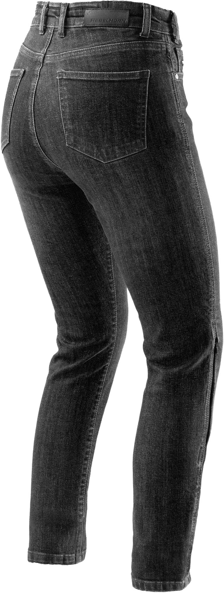 Rebelhorn Classic Damer motorcykeljeans Sort udvasket 42/28 Figur 2
