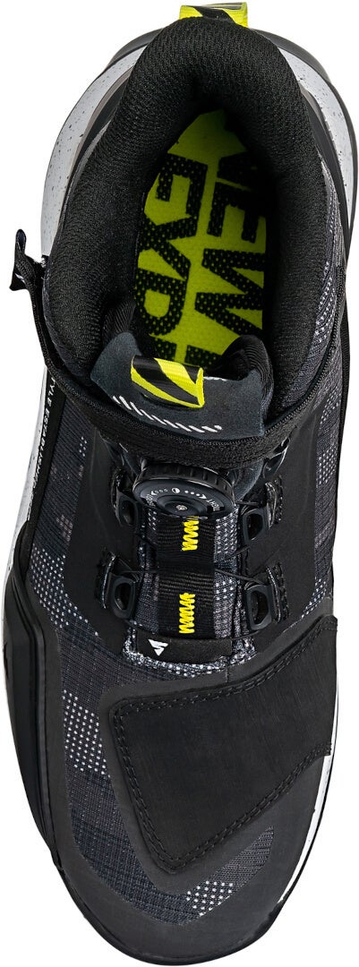 SHIMA Takeshi Motorcycle Boots black/white/yellow 46 Figure 5