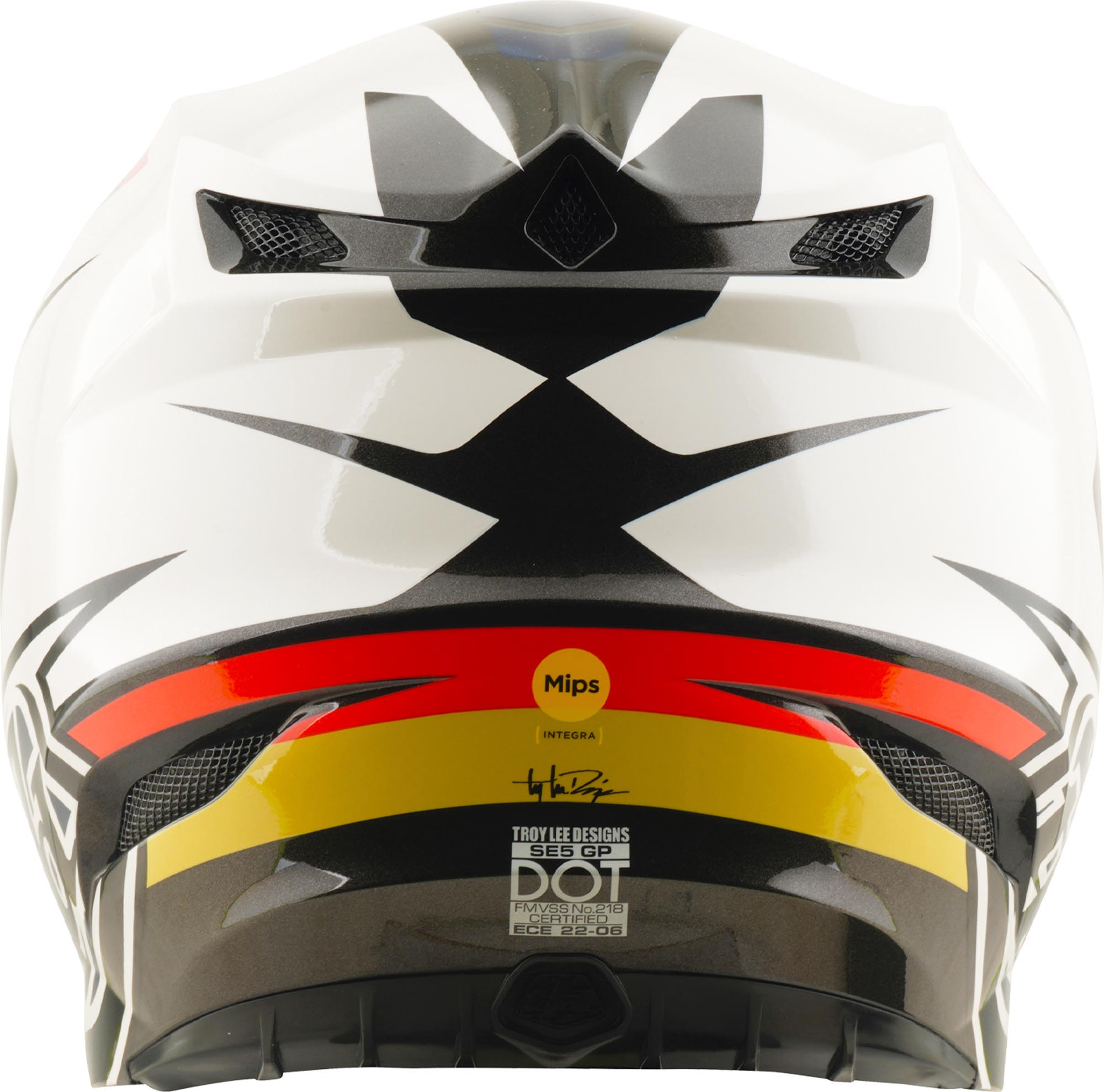 Troy Lee Designs SE5 Polycarbonate MIPS Roamer Casque de motocross bleu/blanc S (55/56) Figure 5