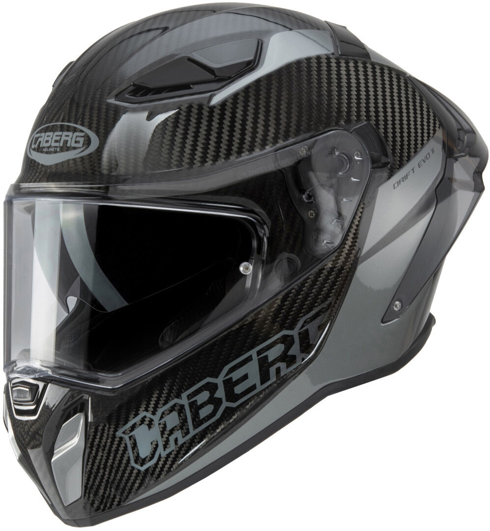 Caberg Drift Evo II Carbon Nova Přilba Černá/šedá S (55/56) Obrázek 1
