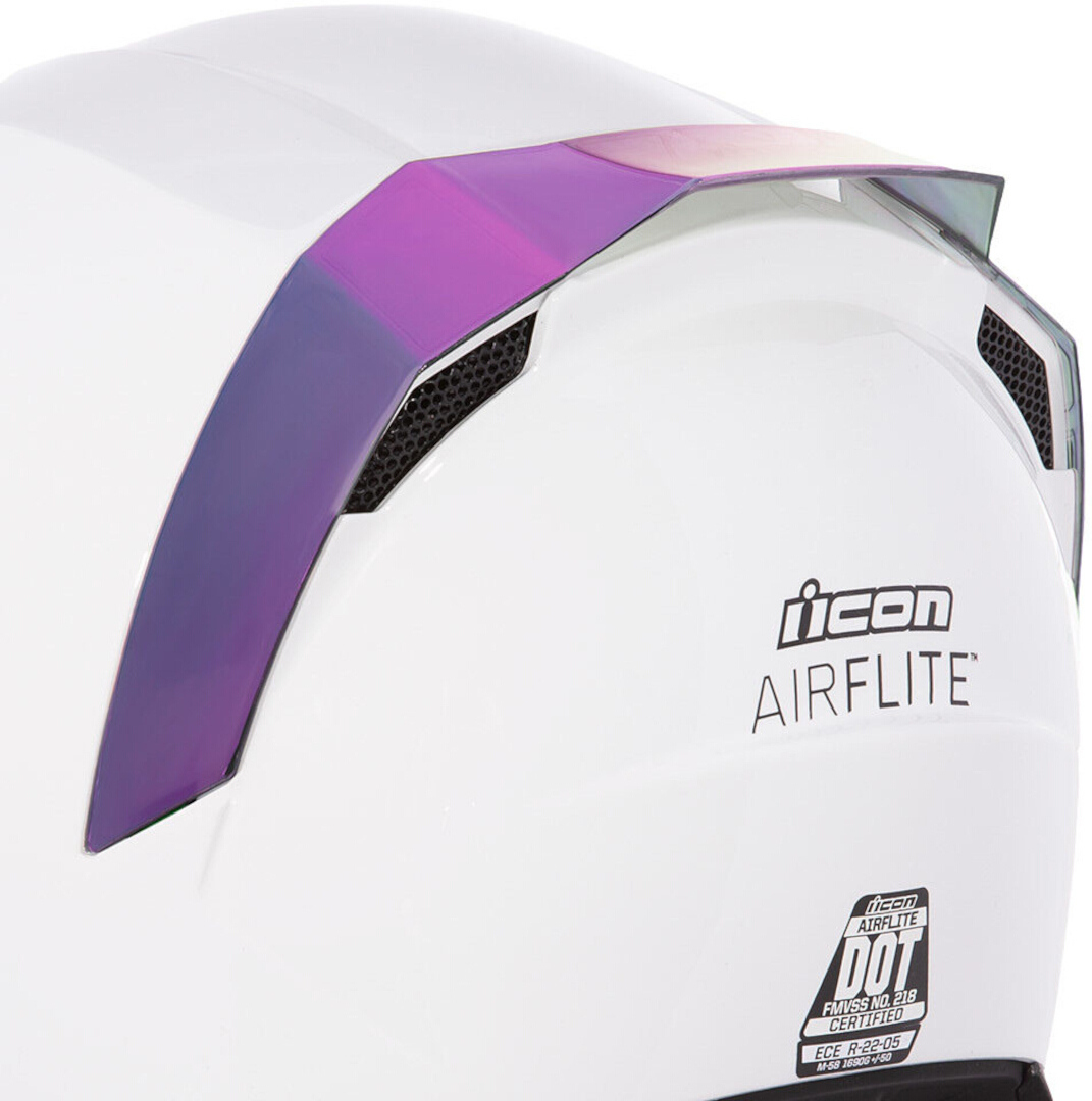 Icon Airflite Spoiler spate cu oglindă Irideu Violet Figura 1