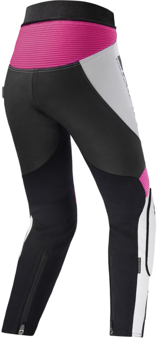 SHIMA Miura 2.0 Dame Motorcykel LæderBukser Sort/fuchsia 38 Figur 2