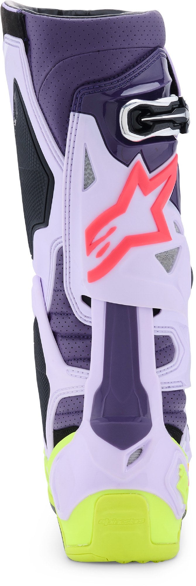 Alpinestars Tech 10 Supervented Bottes de motocross violet/jaune/rose 14 Figure 5