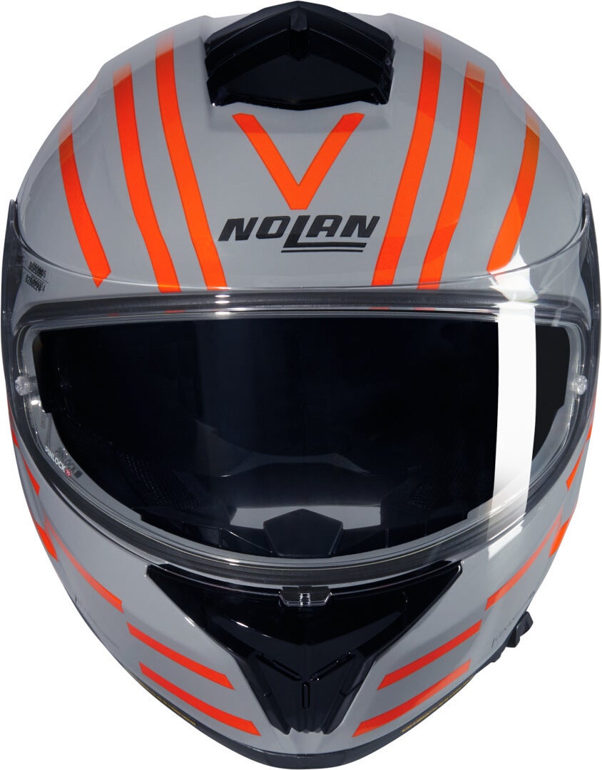 Nolan N80-8 Veloce N-Com Helm grau/orange M (58) Abbildung 3