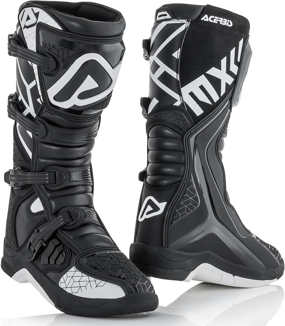 Acerbis X-Team Bottes Motocross Noir/Blanc 40 Figure 1