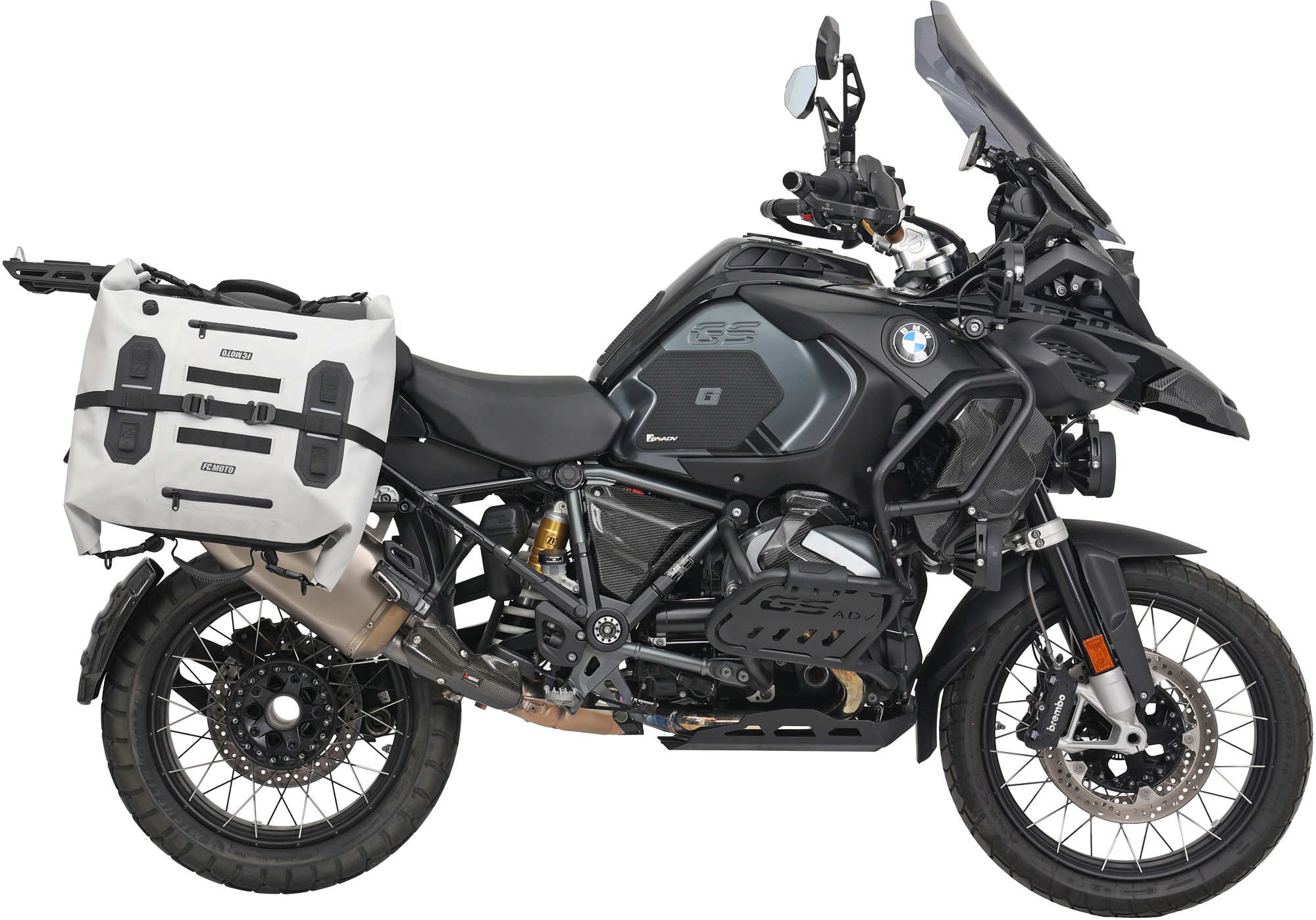 FC-Moto Ever-ST Roll-Top 32-40 L Geantă de voiaj alb Figura 5