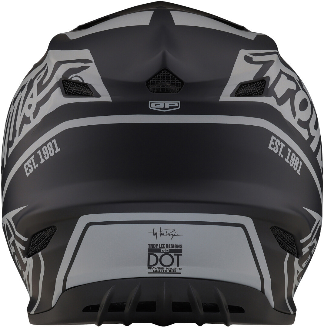Troy Lee Designs GP Slice Cască de motocross Negru/gri L (58/59) Figura 3