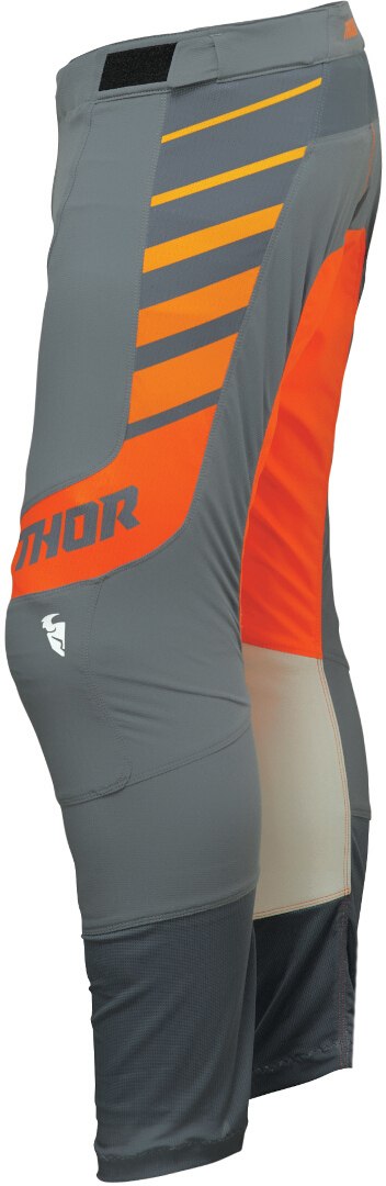 Thor Prime Analog Motocross bukser grå/orange 32 Figur 2