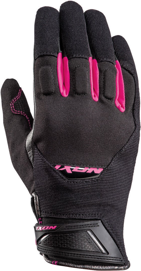 Ixon RS Spring Damen Motorradhandschuhe schwarz/pink S Abbildung 1