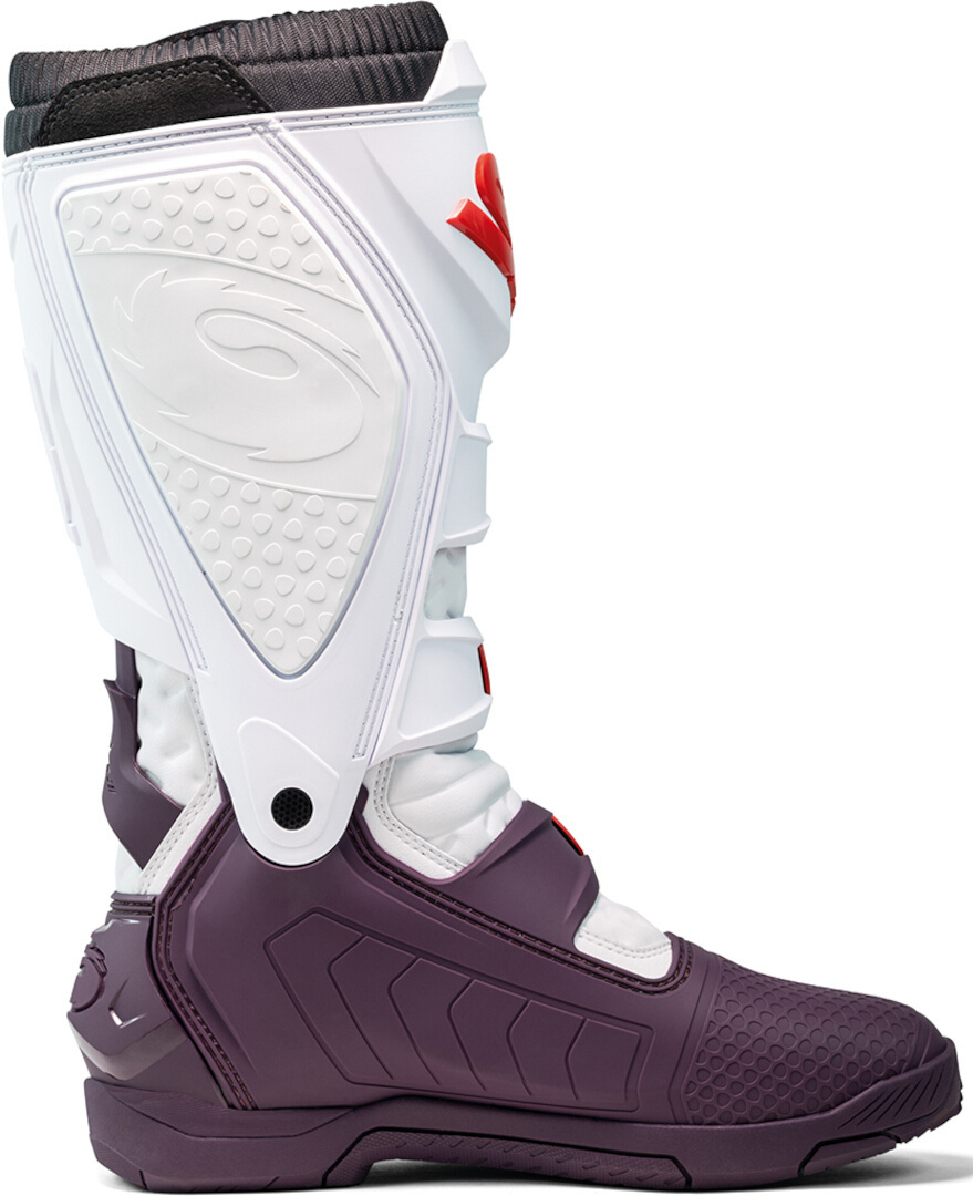 Sidi XPower SC Bottes de motocross Vin/Blanc 48 Figure 4