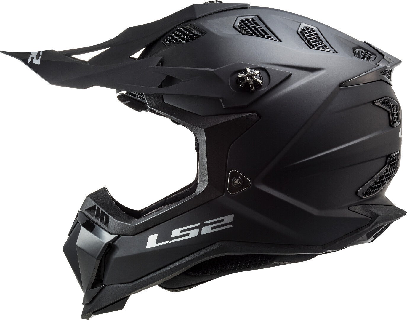 LS2 MX700 Subverter Evo Casco motocross nero opaco M (57/58) Figura 4