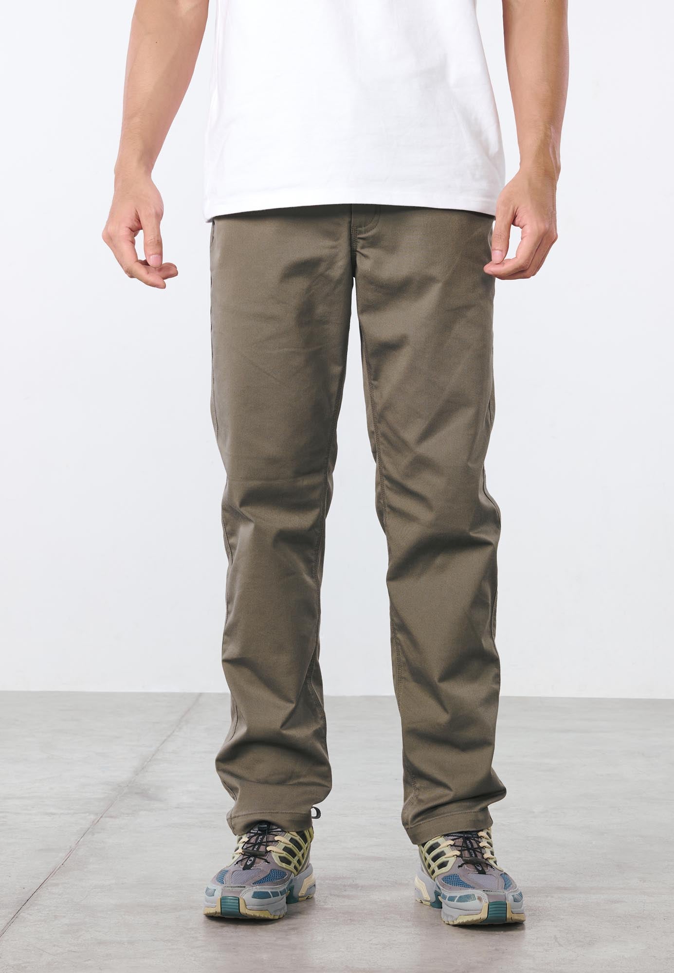 Vintage Industries Collin Broek taupe 36 Figuur 3