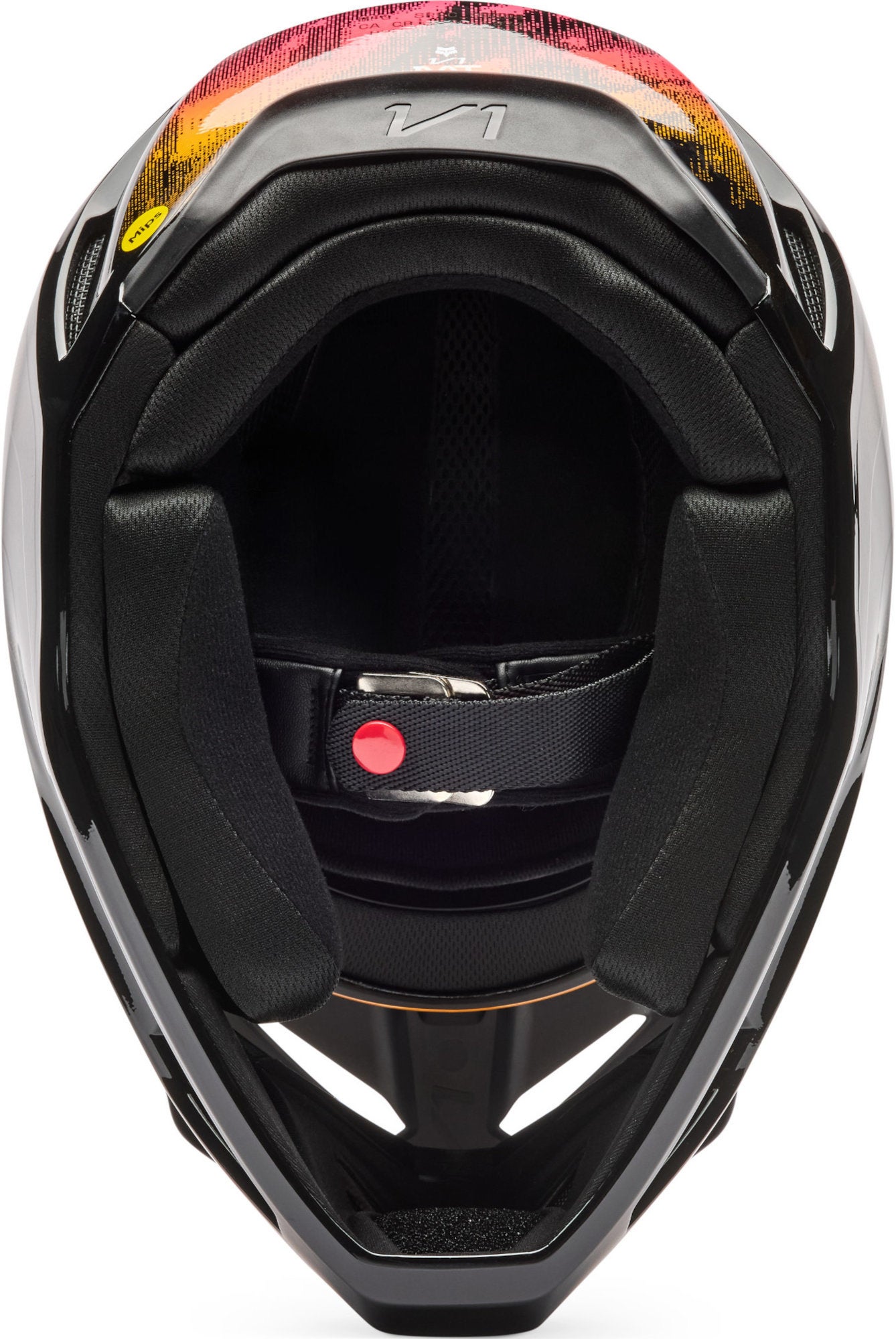 FOX V1 Kairos Casque de motocross noir/orange M (57/58) Figure 6