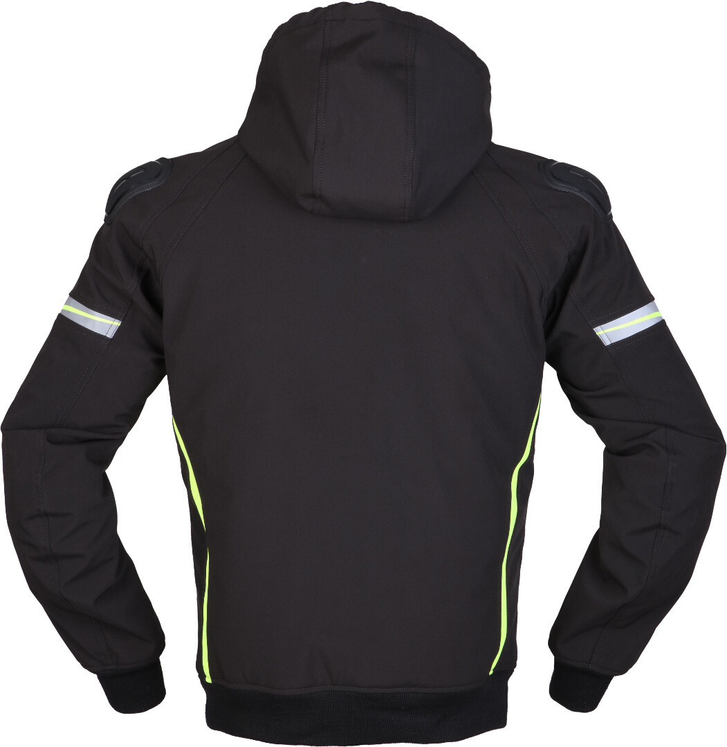 Modeka Clarke Sport Motorcycle Jacket black/yellow M Figure 2