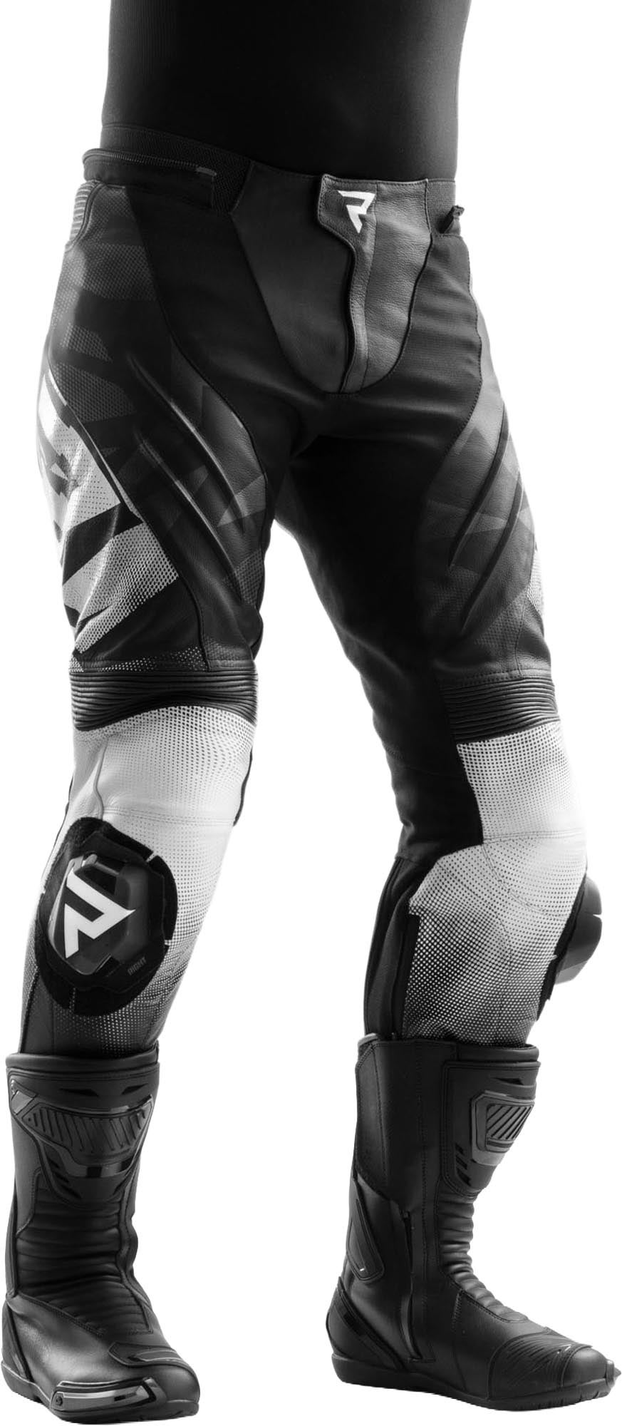 Rebelhorn Inferno Motorcycle Leather Pants black/white 62 Figure 11