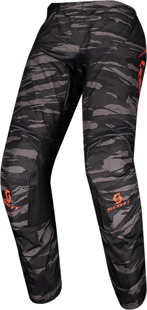Scott 350 Dirt Motocross bukser sort/orange 32 Figur 1