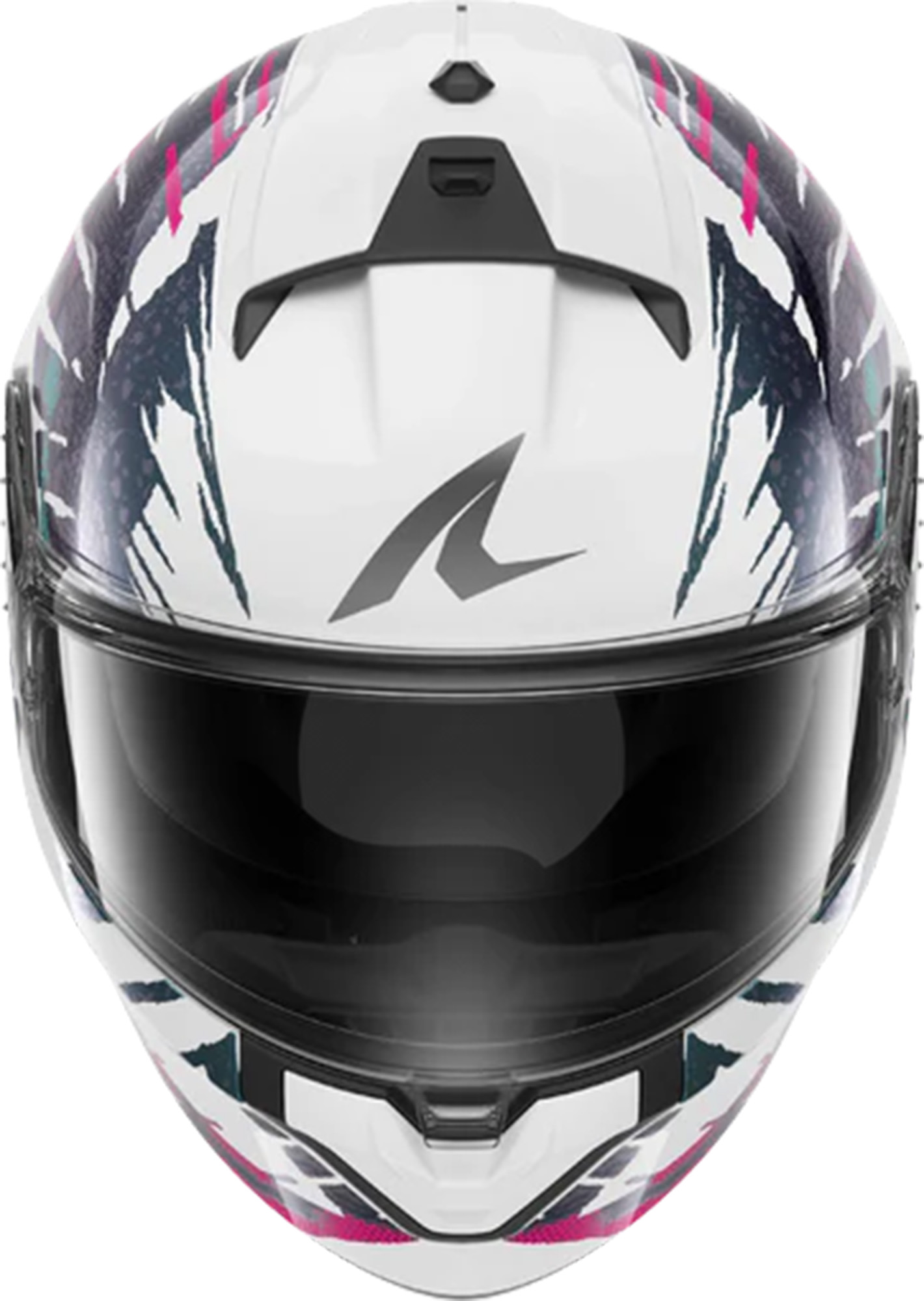 Shark Ridill 2 Reptaia Helm zwart/violet/wit L (59/60) Figuur 3
