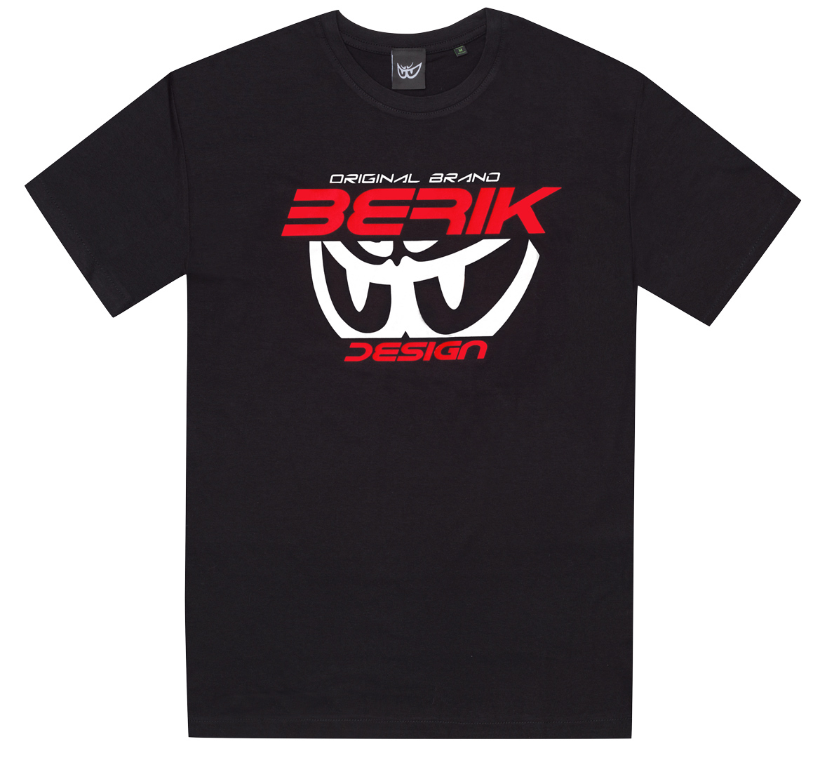 Berik The Big Eye Tricou Negru/Alb/Roșu S Figura 1